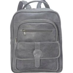 Piel Leather Medium Buckle Flap Backpack -Luggage Pros Shop piel leather medium buckle flap backpack 5