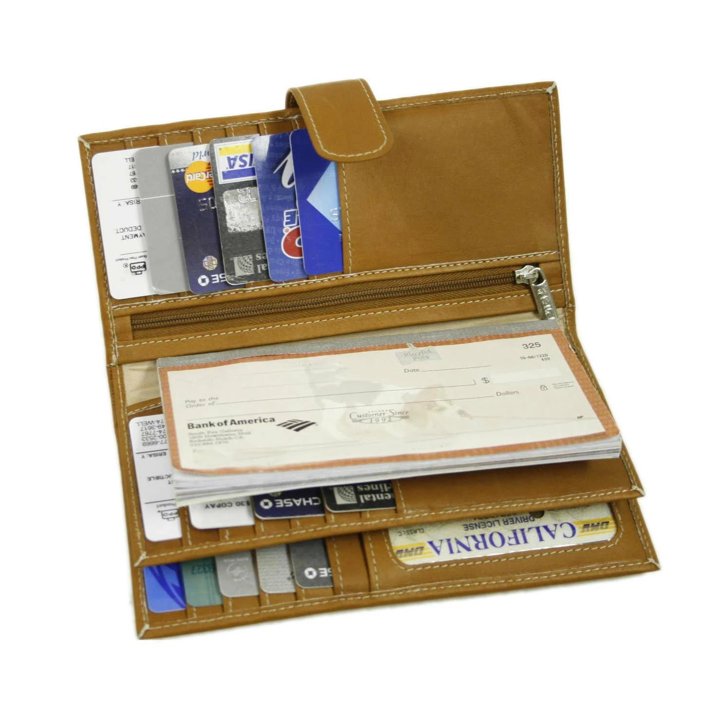 Piel Leather Multi-Card Wallet Piel Leather Multi-Card Wallet -Luggage Pros Shop piel leather multi card wallet 3