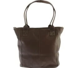 Piel Leather Small Tote Bag -Luggage Pros Shop piel leather small tote bag 5