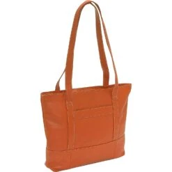 Piel Leather Top-Zip Tote -Luggage Pros Shop piel leather top zip tote 7
