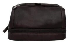 Piel Leather U Frame Utility Kit W/ Zip Bottom -Luggage Pros Shop piel leather u frame utility kit w zip bottom 5