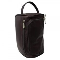 Piel Leather U-Zip Toiletry Kit -Luggage Pros Shop piel leather u zip toiletry kit 7